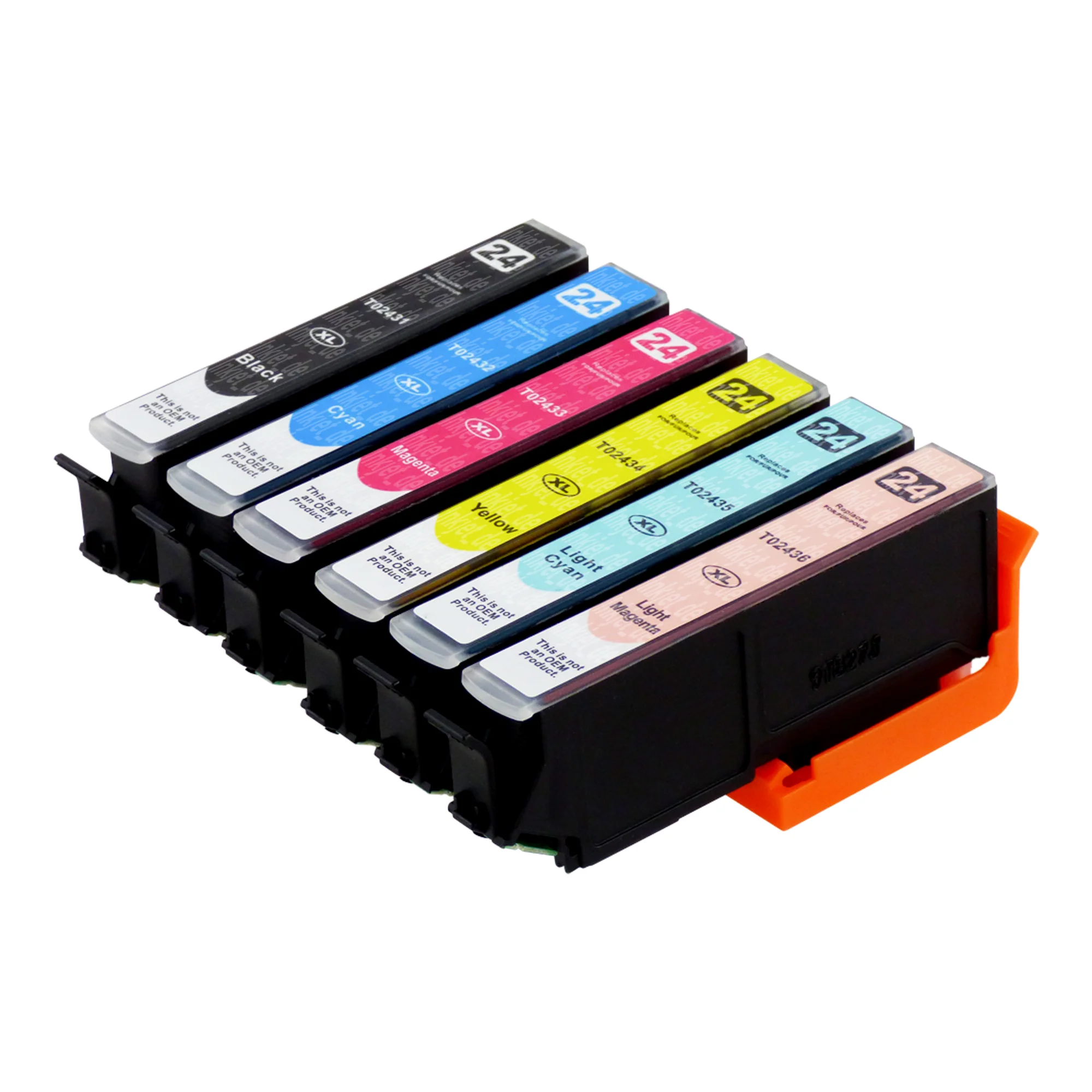Kompatibel Epson T24XL Druckerpatronen Multipack (1 Schwarz + 5 Farben)